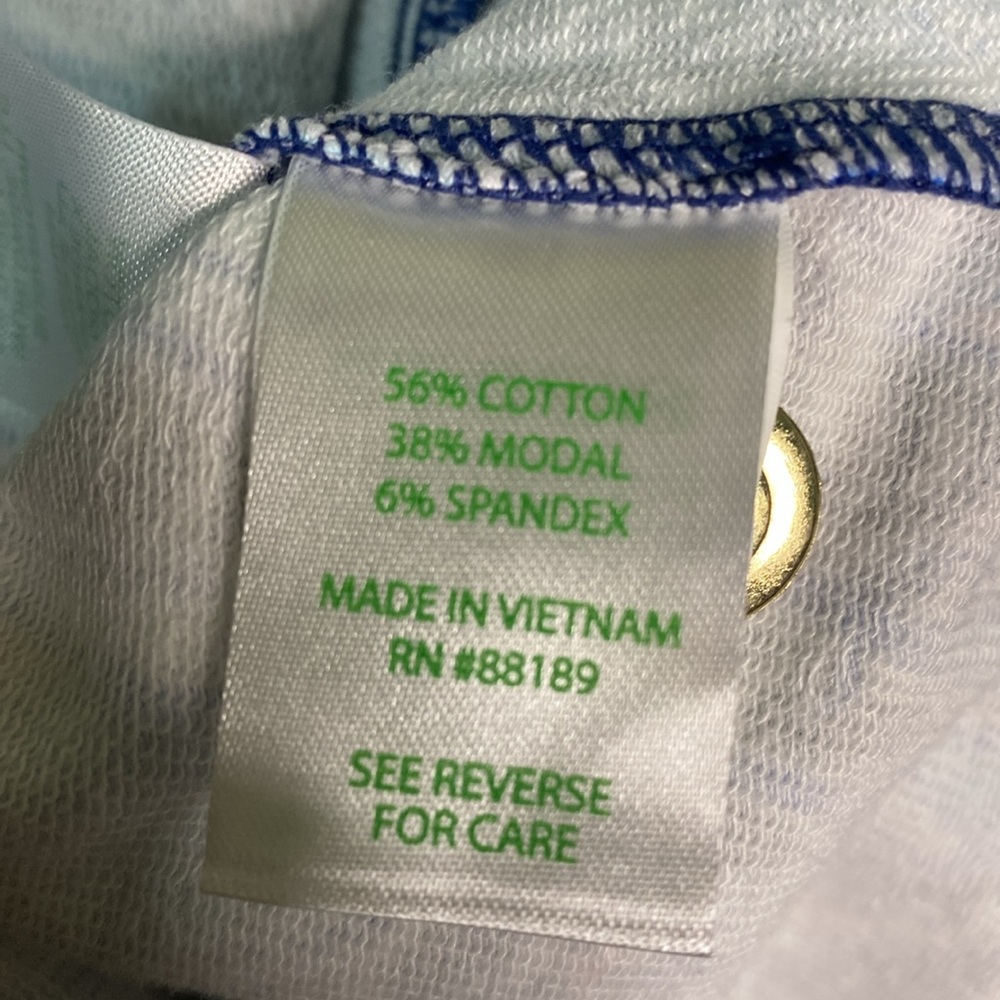 LILLY PULITZER sails & stripes captain pullover top size XL new with tags - Picture 8 of 9